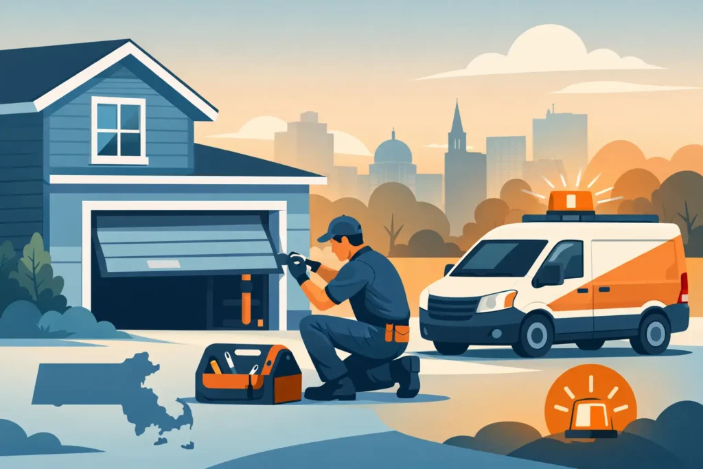 Emergency Garage Door Repair Massachusetts