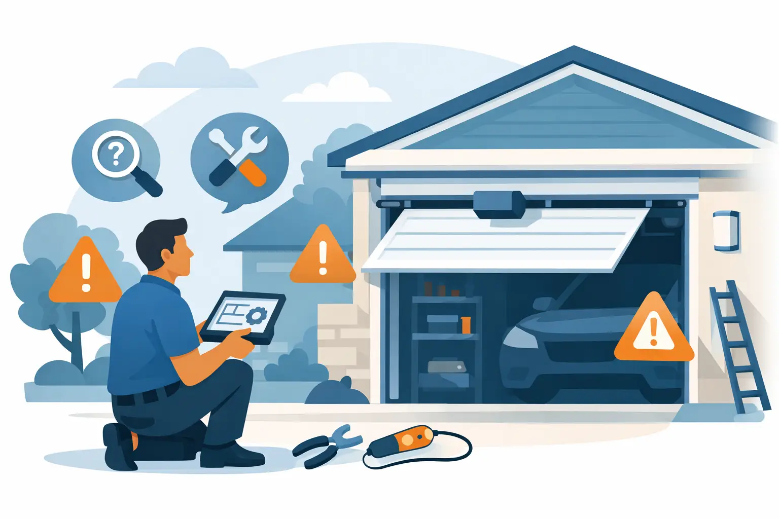 Garage Door Troubleshooting Guide for Homeowners