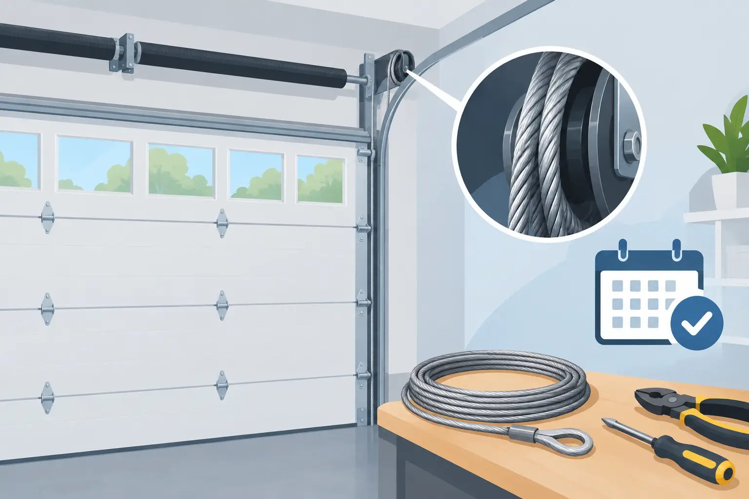 When Should Garage Door Cables Be Replaced?