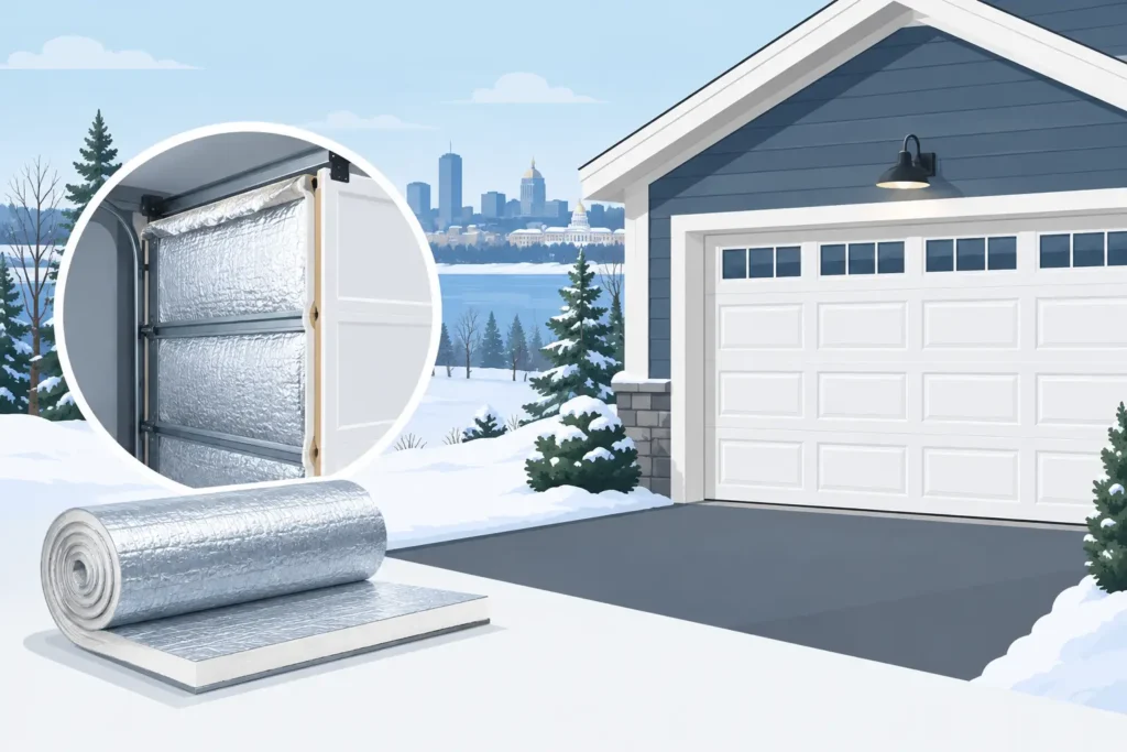 Garage Door Insulation Guide for Massachusetts Homes